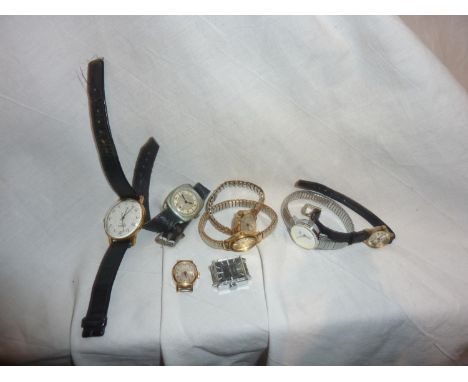 Ladies and gents wristwatches. UK P&amp;P Group 1 (£16+VAT for the first lot and £2+VAT for subsequent lots) 