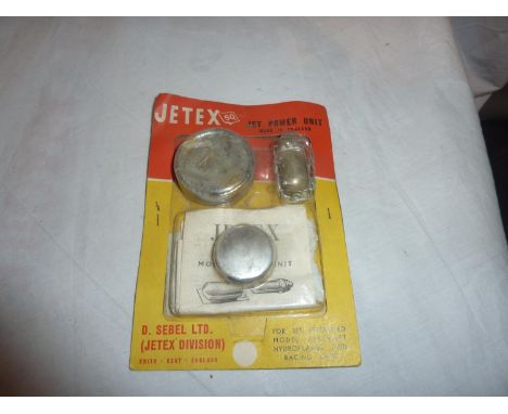 Sealed Jetex 50 jet power unit. UK P&amp;P Group 1 (£16+VAT for the first lot and £2+VAT for subsequent lots) 