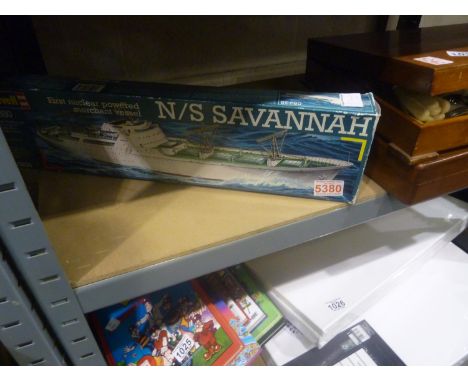 Revell N/S Savannah 1/380 scale model kit, unopened. Not available for in-house P&amp;P