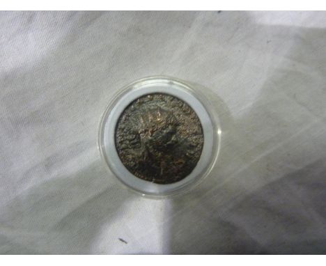Roman bronze unit of Emperor Gothicus Claudius. UK P&amp;P Group 0 (£6+VAT for the first lot and £1+VAT for subsequent lots)&