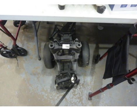 Powakaddy twin line three golf cart with separate charger. Not available for in-house P&amp;P 