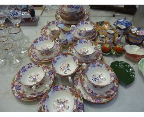 Cauldon tea service. Not available for in-house P&amp;P 