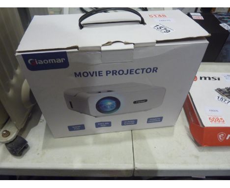 Giaomar 5G WiFi movie projector. Not available for in-house P&amp;P 