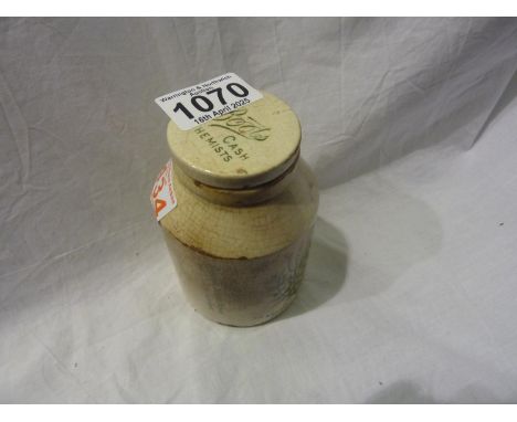 Boots cash chemist senna jar. UK P&amp;P Group 2 (£20+VAT for the first lot and £4+VAT for subsequent lots) 