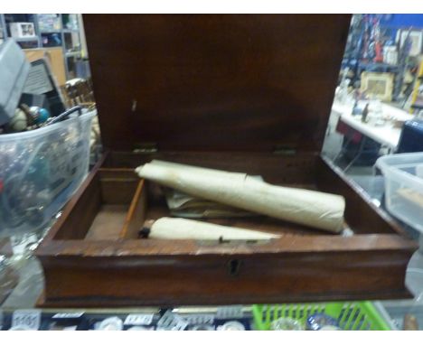 Stationery box with collection of silk cards. UK P&amp;P Group 2 (£20+VAT for the first lot and £4+VAT for subsequent lots) 