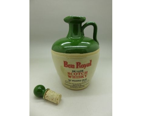 A Ben Royal Scotch whisky decanter, boxed, with contents