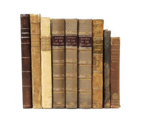 The POOR: Curwen, JC: Hints on the economy of feeding stock &amp; bettering the conditions of the poor, 1808, 1st. Edn. Six p