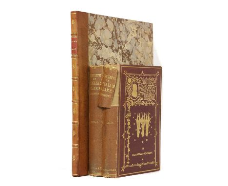 BLAKE, William: 1- Blair (Robert): The Grave, T. Bensley for Cromek, 1808, 1st. Edn. 1st. Issue, with 1808 watermark. Portrai