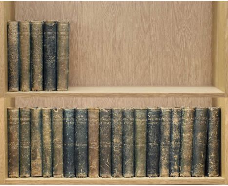 The Badminton Library of Sports and Pastimes: 23 Vols. All are in the numbered Limited edition of 250 copies. Original publis