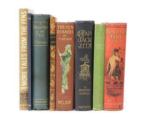 FENLAND Fiction: 1- Baring-Gould, S: cheap jack zita. 1894, new edn. Original pictorial cloth gilt; 2- (From the Library of T