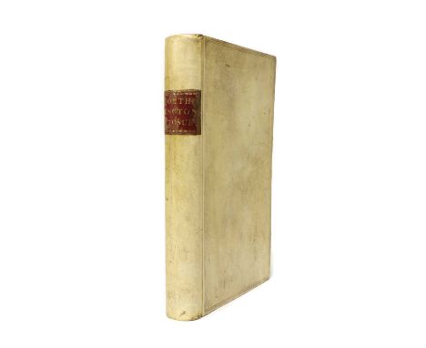 MANUSCRIPT: North Runcton (Lincolnshire) Inclosure Act May 19, 1836. 44pp sewn into the front of A large full vellum bound Fo