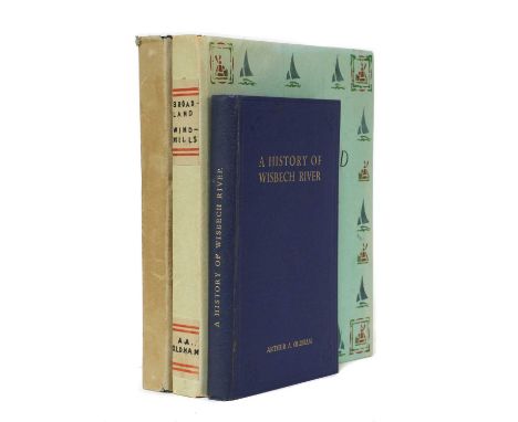 UNPUBLISHED MANUSCRIPT: Oldham, Arthur A (1886-1980): BROADLAND WINDMILLS. Some 51 pages of text, and illustrated with 2 orig