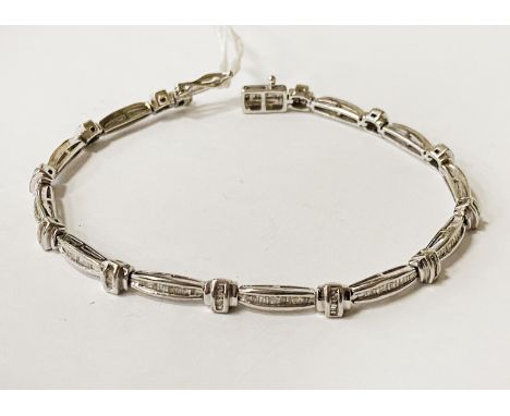 HM SILVER DIAMOND BRACELET 2014