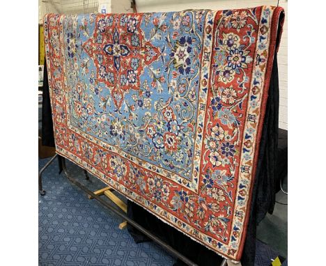 FINE CENTRAL PERSIAN TABRIZ CARPET 200CMS X 200CMS