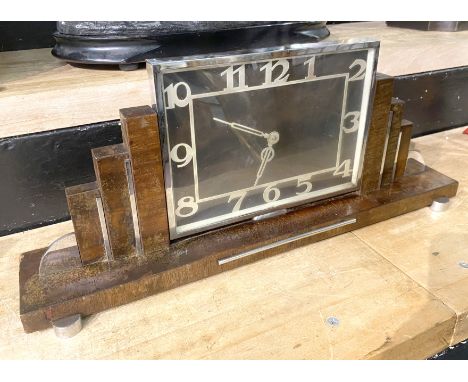 ART DECO MANTLE CLOCK