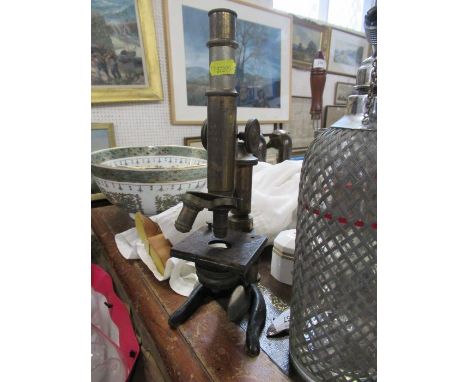 A monocular microscope, engraved RIE Skin Dept. E Leitz Wetzlar No.149165