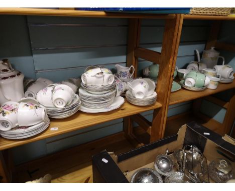 A lot of various tea sets to include Colclough &amp; Melba 