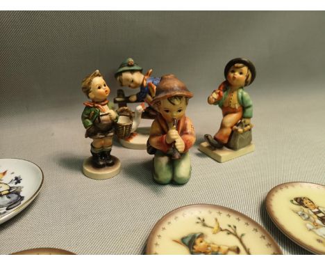 A mixed lot of Goebel collectables to include plates &amp; figurines 
