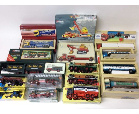 Corgi Classics boxed selection of lorries, commercial vehicles and others (15)