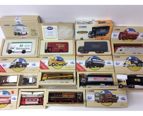 Corgi Classics boxed selection of lorries and commercial vehicles (10)