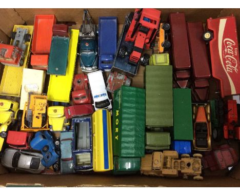 Diecast unboxed selection, various manufacturers including Dinky, Corgi, Maisto etc