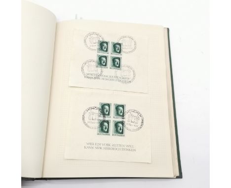 Germany useful collection of stamps 1933-45 + occupation stamps, Danzig etc inc Adolf Hitler M/S's  etc 