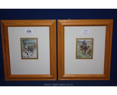 A pair of Louis Wain prints
