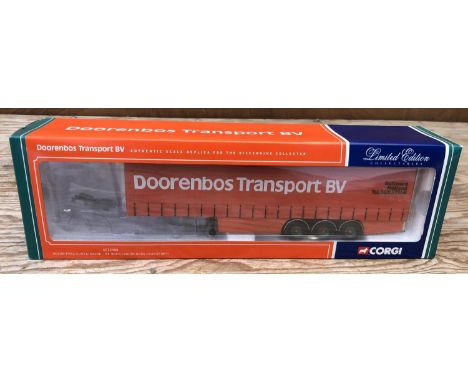 A BOXED CORGI 'FH12' CURTAINSIDE TRAILER LIMITED EDITION DIE CAST MODEL, CC12408 