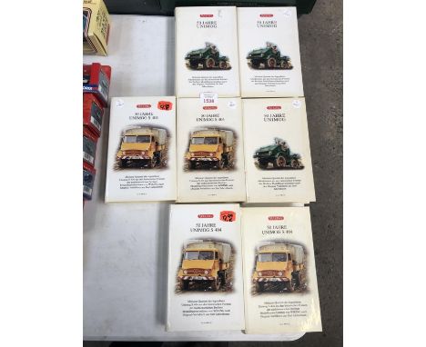 SEVEN BOXED 'WIKING' SCALE DIE CAST MODEL SETS 