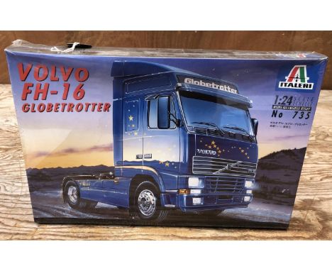 A 1:24 SCALE 'ITALERI' VOLVO FH-16 GLOBETROTTER SCALE MODEL KIT 