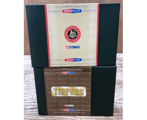 TWO BOXED LIMITED EDITION CORGI CLASSIC DIE CAST MODELS TO INCLUDE 'WELLS' AND 'KETTON CEMENT' TRUCK (2) 