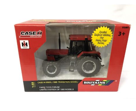 A 'BRITAINS' LIMITED EDITION /1000 CASED TRACTOR IH 956XL MODEL 