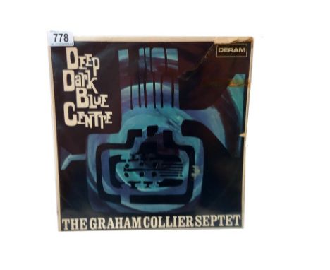 The Graham Collier Septet, Deep Dark Blue Centre, 1967, Deram, SML 1005, Mega rare, UK Post Bop, Jazz Album, Vinyl Nr Mint. C