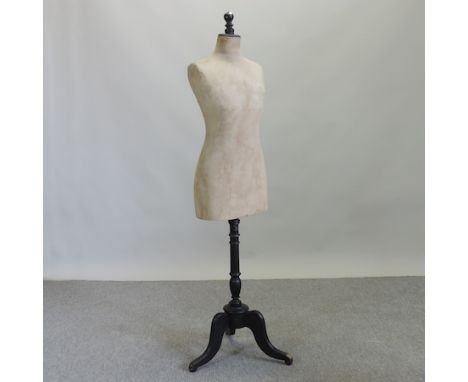 A French tailor's dummy, on a tripod base, by Stockman, Paris, 158cm tall