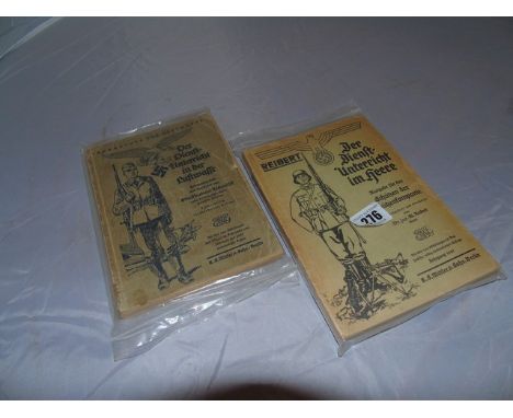 GERMAN LUFTWAFFE &amp; ARMY PAPER BACK MANUALS 1941 BY E.S MITTLER BERLIN  EST[£25-£60]