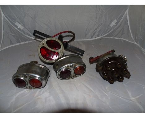 VINTAGE MOTOR LIGHTS &amp; DISTRIBUTOR &amp; CAP EST[£20-£40]