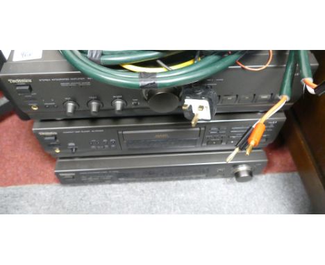 Technic's SUA-799 Class AA intergrated Amplifier, SL-PS740A CD player and ST-GT550 Tuner &amp; quality leads