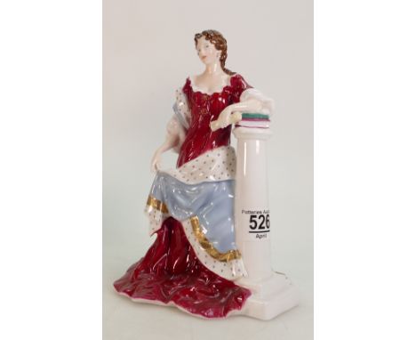 Royal Worcester figure Queen Anne: limited edition for Compton and Woodhouse.