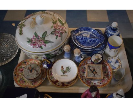 A Collection of Mixed Ceramics to Include Lidded Tureen, Various Wedgwood and Other Pin Dishes, Blue and Bowls And Dishes Tea