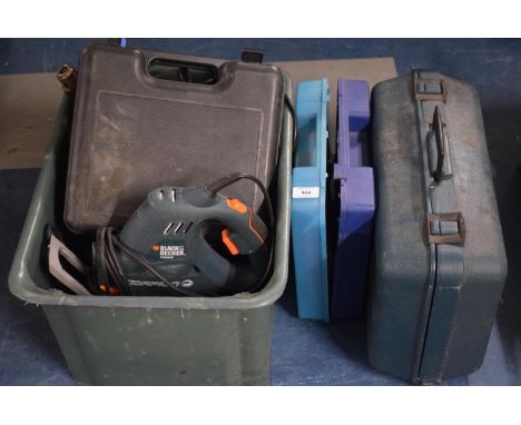A Collection of Various Electric Power Tools, All Working to Include Sanders, Jigsaws, Drills etc 