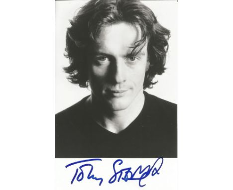 Toby Stephens signed 6x4 black and white photo. Toby Stephens born 21 April 1969 is an English actor who has appeared in film