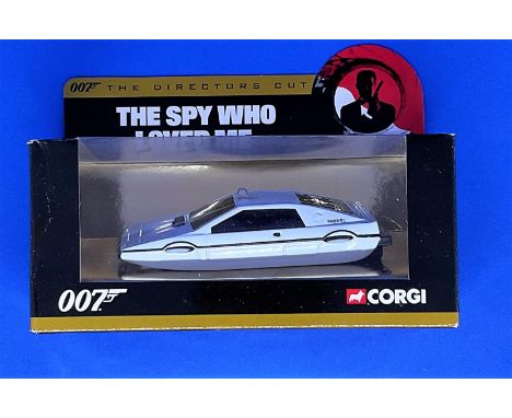 James Bond 007 The Directors Cut Lotus Underwater die cast model from The Spy Who Loved Me in original box. Good condition. W