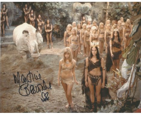 Martine Beswick signed 10x8 colour photo. Martine Beswick born 26 September 1941 is an English actress and model perhaps best