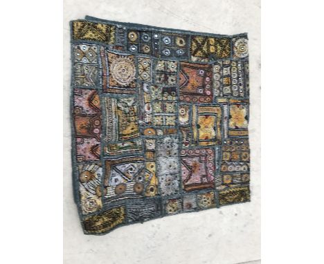 A TAPESTRY WALL HANGING 