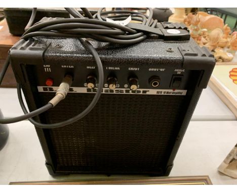 A 'B B BLASTER' ELECTRIC AMPLIFIER 