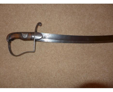 A 1796 PATTERN LIGHT CAVALRY TROOPERS SWORD, 82CM, CURVED BLADE STAMPED WOOLLEY AND CO. WOOLEY AND CO OPERATED FROM 10 BUSH L