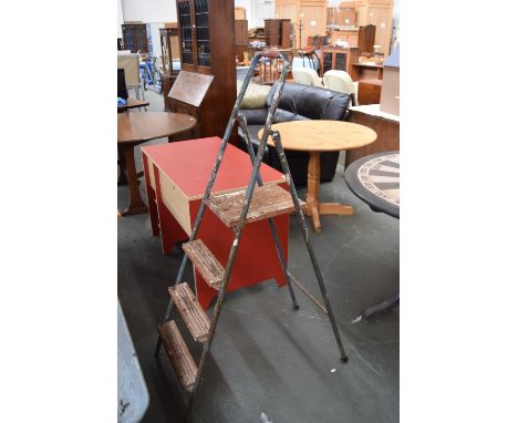 A vintage step ladder