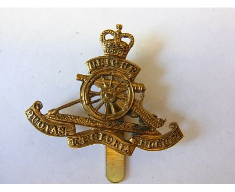 Royal Artillery Beret badge, QC (Gilding-metal, slider) slightly rubbed. K&K: 1938