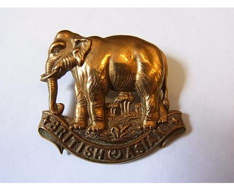 The King's Colonials British-Asian Squadron cap badge (Brass, lugs) K&K: 1373 