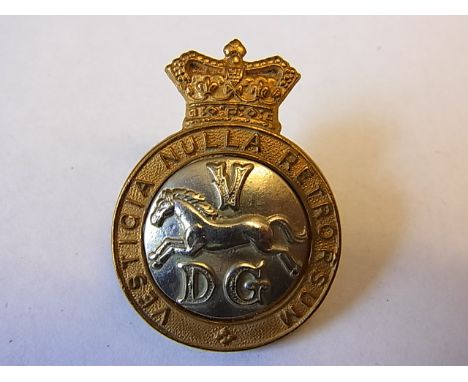 The 5th (Princess Charlotte of Wales's) Dragoon Guards (Bi-metal, lugs) K&K: 743